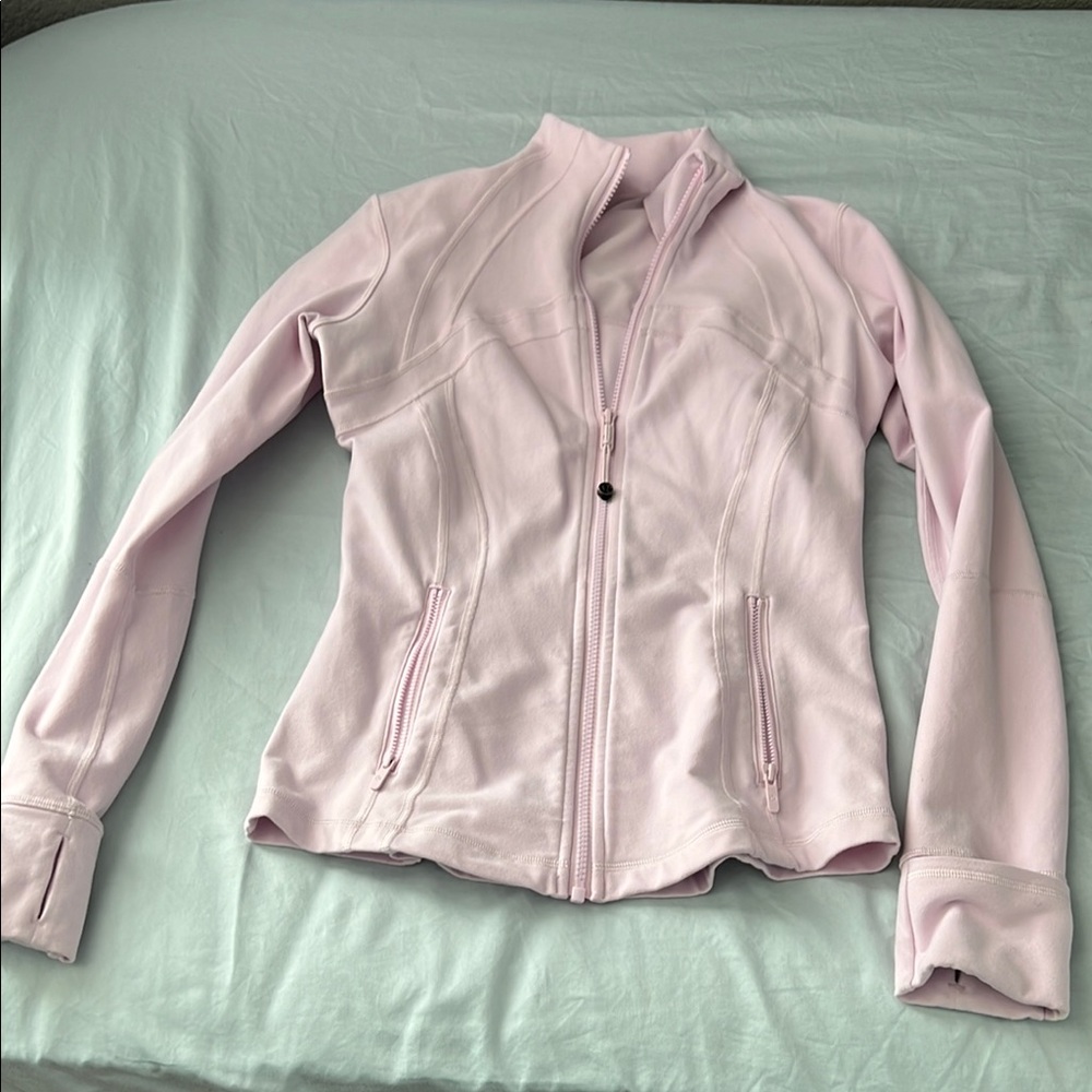 lululemon athletica Pink Zip-Up Jacket